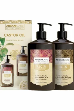 Clearance Arganicare Duo shampoing et après-shampoing accélérateur de croissance à l’huile de ricin