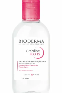 Hot Bioderma Eau micellaire démaquillante peaux très sèches Créaline T.S. H2O