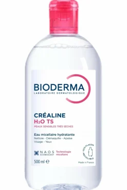 Hot Bioderma Eau micellaire démaquillante peaux très sèches Créaline T.S. H2O