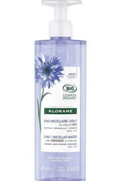 Best Klorane Eau micellaire visage yeux lèvres au bleuet bio