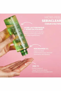 New SVR Eau rénovatrice désincrustante lissante Sebiaclear Micro-Peel