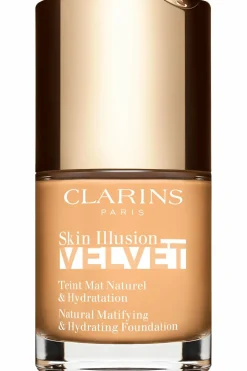 Outlet Clarins Fond de teint effet mat naturel & hydratation Skin Illusion Velvet