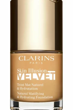 Outlet Clarins Fond de teint effet mat naturel & hydratation Skin Illusion Velvet