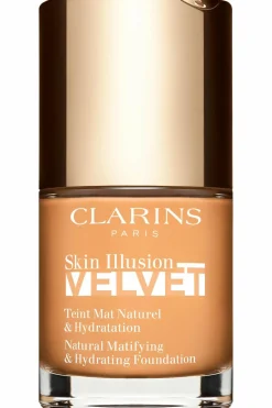 Outlet Clarins Fond de teint effet mat naturel & hydratation Skin Illusion Velvet