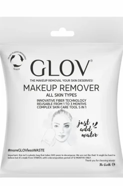 Sale GLOV Gant démaquillant et nettoyant à l’eau ivoire