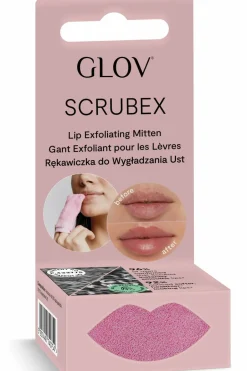 Clearance GLOV Gant exfoliant pour les lèvres Scrubex rose