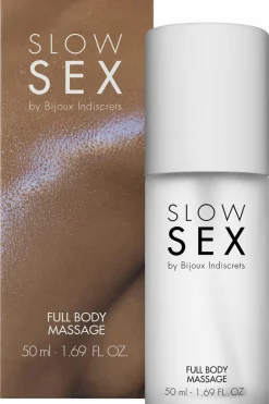 Sale Bijoux Indiscrets Gel 2 en 1 massage et lubrifiant Slow Sex