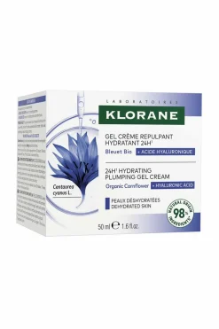 New Klorane Gel crème hydratant repulpant Bleuet Bio