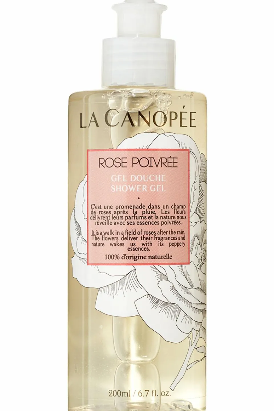 La Canopée Gel douche Rose Poivrée