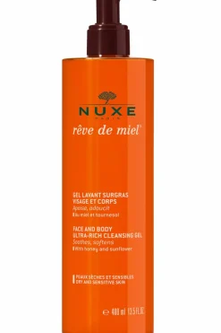 Discount Nuxe Gel lavant surgras visage et corps Rêve de Miel® rechargeable