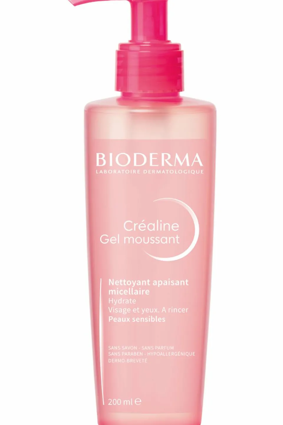 Hot Bioderma Gel moussant nettoyant apaisant micellaire Créaline