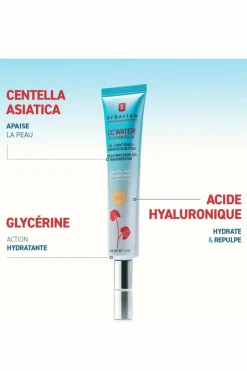 Online Erborian Gel perfecteur de peau CC Water teinte Chocolat