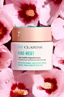 Discount Clarins Gel visage matifiant & anti-imperfections Pure-Reset