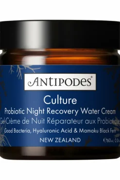 Online Antipodes Gel-crème de nuit réparateur aux probiotiques Culture