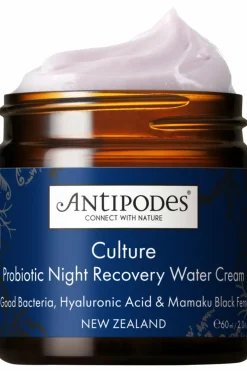 Online Antipodes Gel-crème de nuit réparateur aux probiotiques Culture