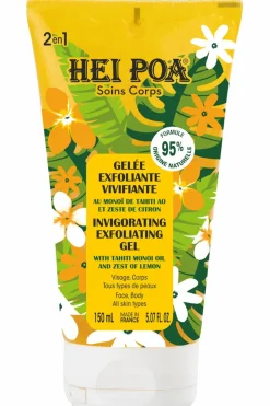 New Hei Poa Gelée de douche exfoliante & vivifiante au Monoï