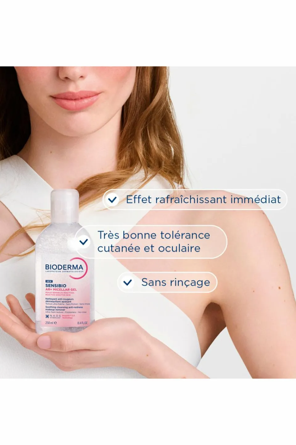 Discount Bioderma Gelée micellaire démaquillante Créaline AR+