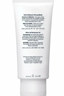 Sale Curel Gelée nettoyante démaquillante