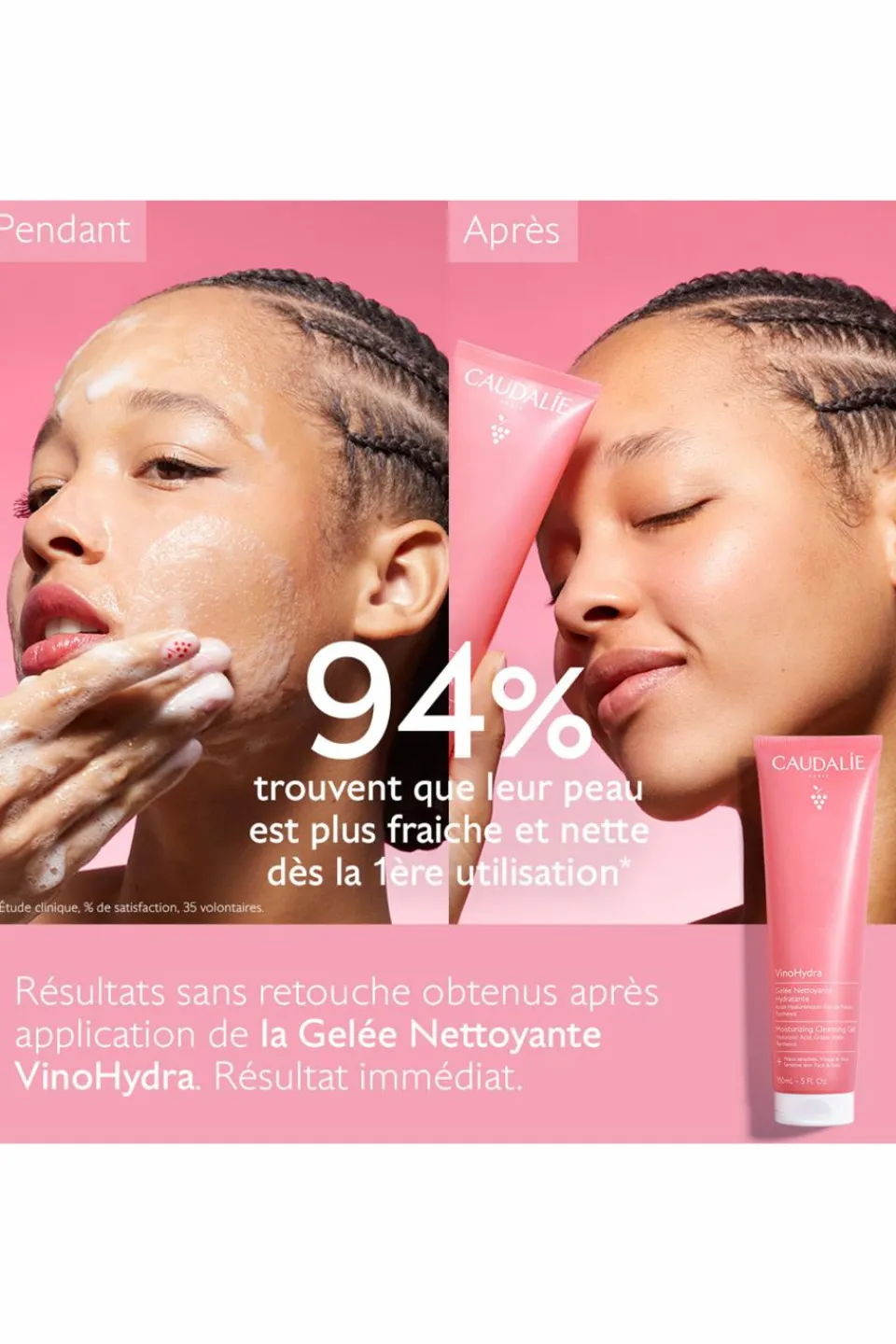 Clearance Caudalie Gelée Nettoyante VinoHydra