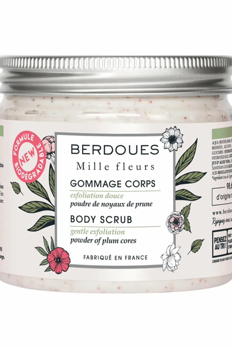 Sale Berdoues Gommage corps Mille Fleurs