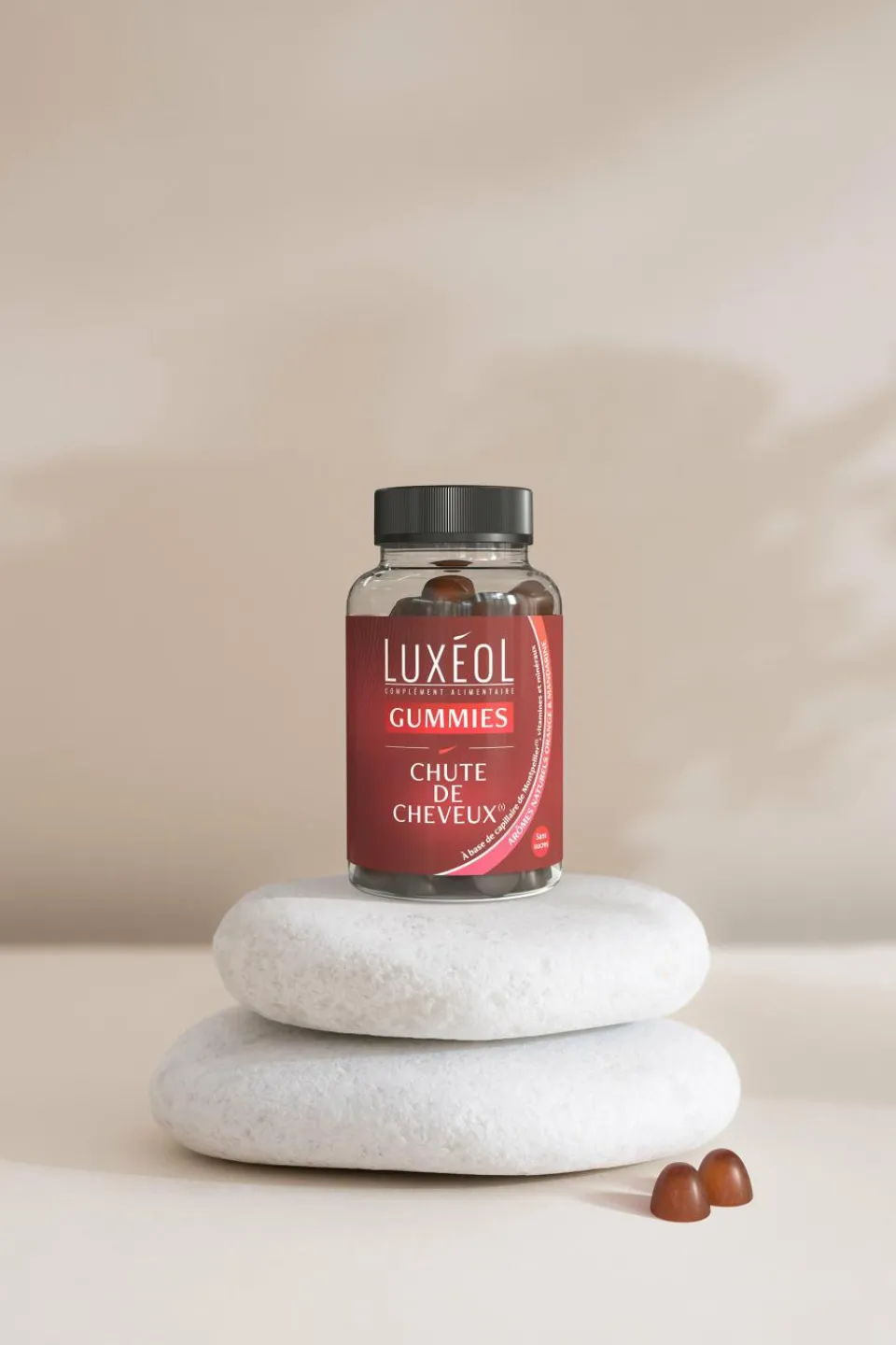 Hot Luxéol Gummies chute de cheveux