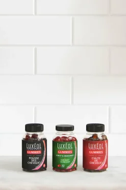 Hot Luxéol Gummies chute de cheveux