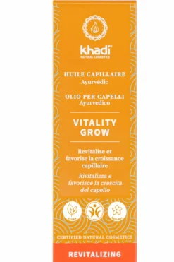 Discount KHADI Huile capillaire renforcement cheveux Vitality Grow