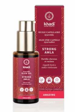 Outlet KHADI Huile capillaire renforcement cheveux Strong Amla