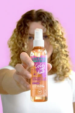 Hot Energie Fruit Huile coiffante anti-fourche pour cheveux bouclés