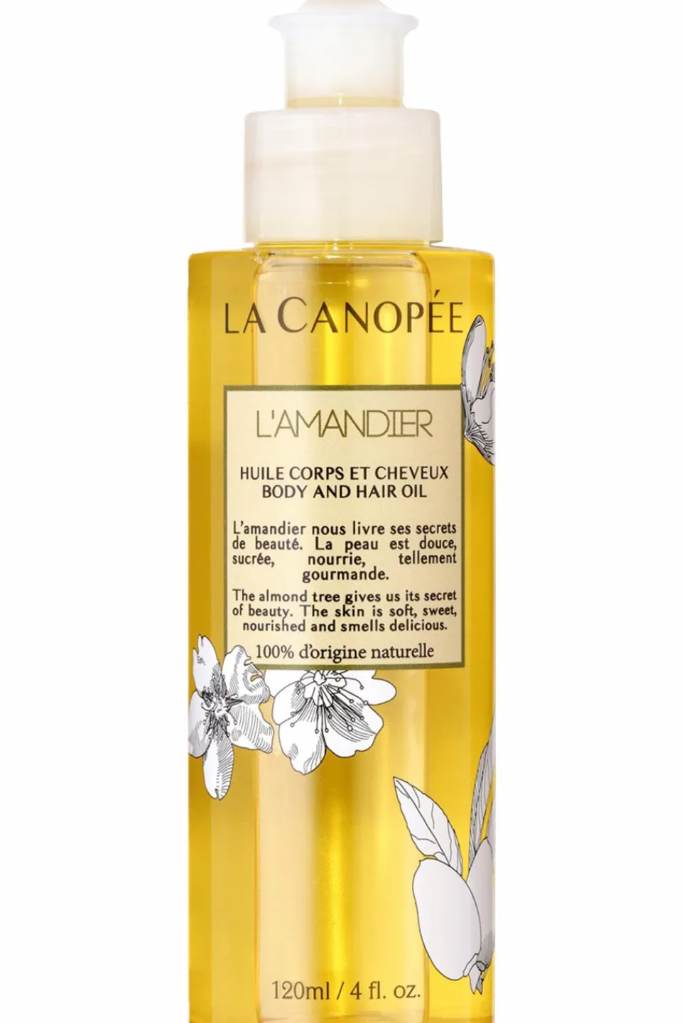 Hot La Canopée Huile corps et cheveux L’Amandier