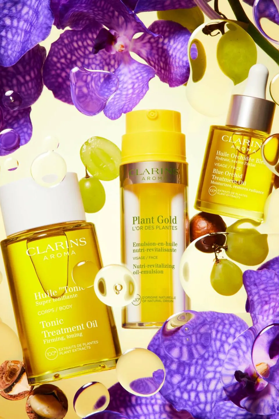 New Clarins Huile corps tonifiante & raffermissante Tonic