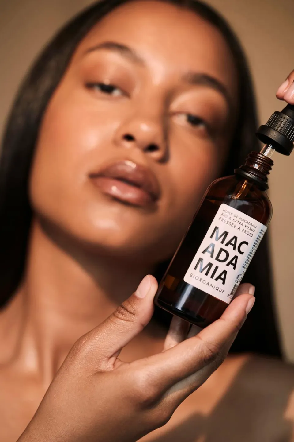 Hot Biorganique Huile de macadamia bio