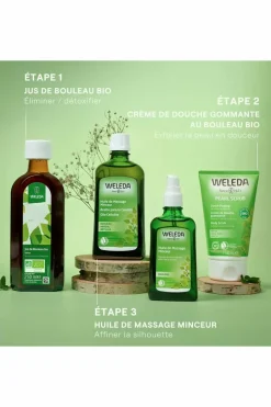 Sale Weleda Huile de massage minceur au bouleau
