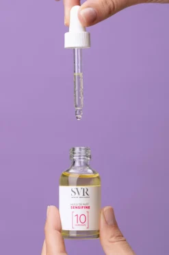 Hot SVR Huile de nuit réparatrice apaisante, peaux sensibles, poly-allergiques Sensifine