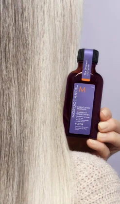Clearance Moroccanoil Huile de soin Purple pour cheveux blonds