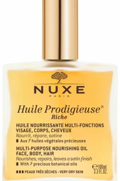 Clearance Nuxe Huile nourrissante multi-fonctions Huile Prodigieuse® Riche