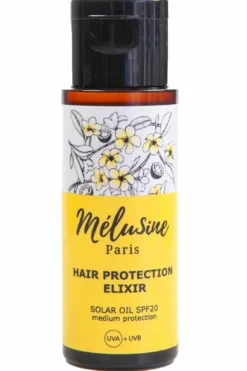 New Mélusine Huile protection Elixir cheveux visage & corps