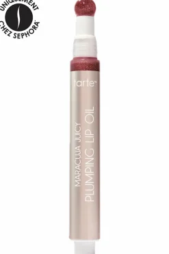 New Tarte Huile repulpante pour les lèvres Mulberry Maracuja scintillante