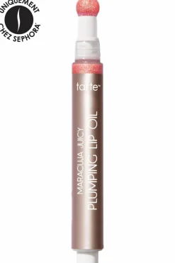 Clearance Tarte Huile repulpante pour les lèvres Shimmering Rose Maracuja