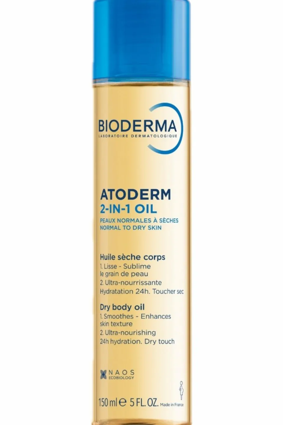 Best Bioderma Huile sèche corps 2 en 1 Atoderm