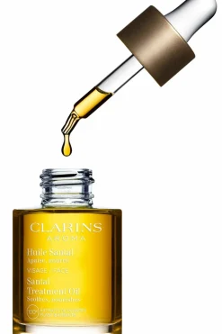 Sale Clarins Huile visage apaisante Santal
