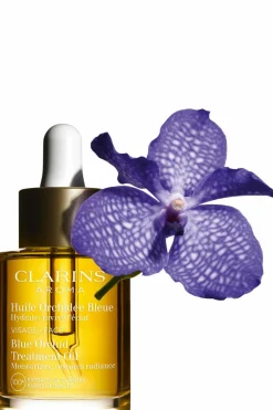 Clarins Huile visage hydratante Orchidée Bleue