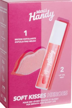 New Merci Handy Kit lèvres Soft Kisses Heroes