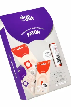 Hot Skin & Out Kit multi-patchs (3 patchs + 1 mini stop boutons)