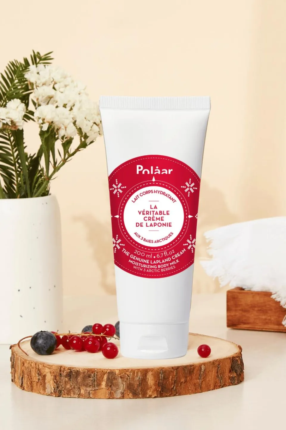 Clearance Polaar Lait corps hydratant la véritable crème de Laponie aux 3 Baies Arctiques