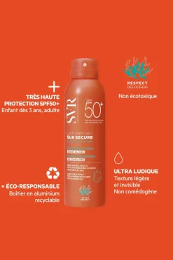 Discount SVR Lait hydratant crepitant invisible Sun Secure SPF50+