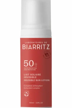 Best LABORATOIRES DE BIARRITZ Lait solaire invisible SPF50 visage & corps