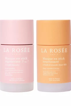 New La Rosée Le duo de masques en stick