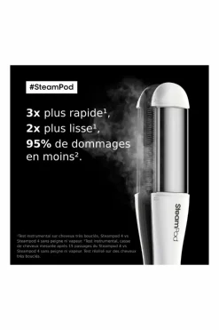 New L'Oréal Professionnel Lisseur boucleur Steampod V4