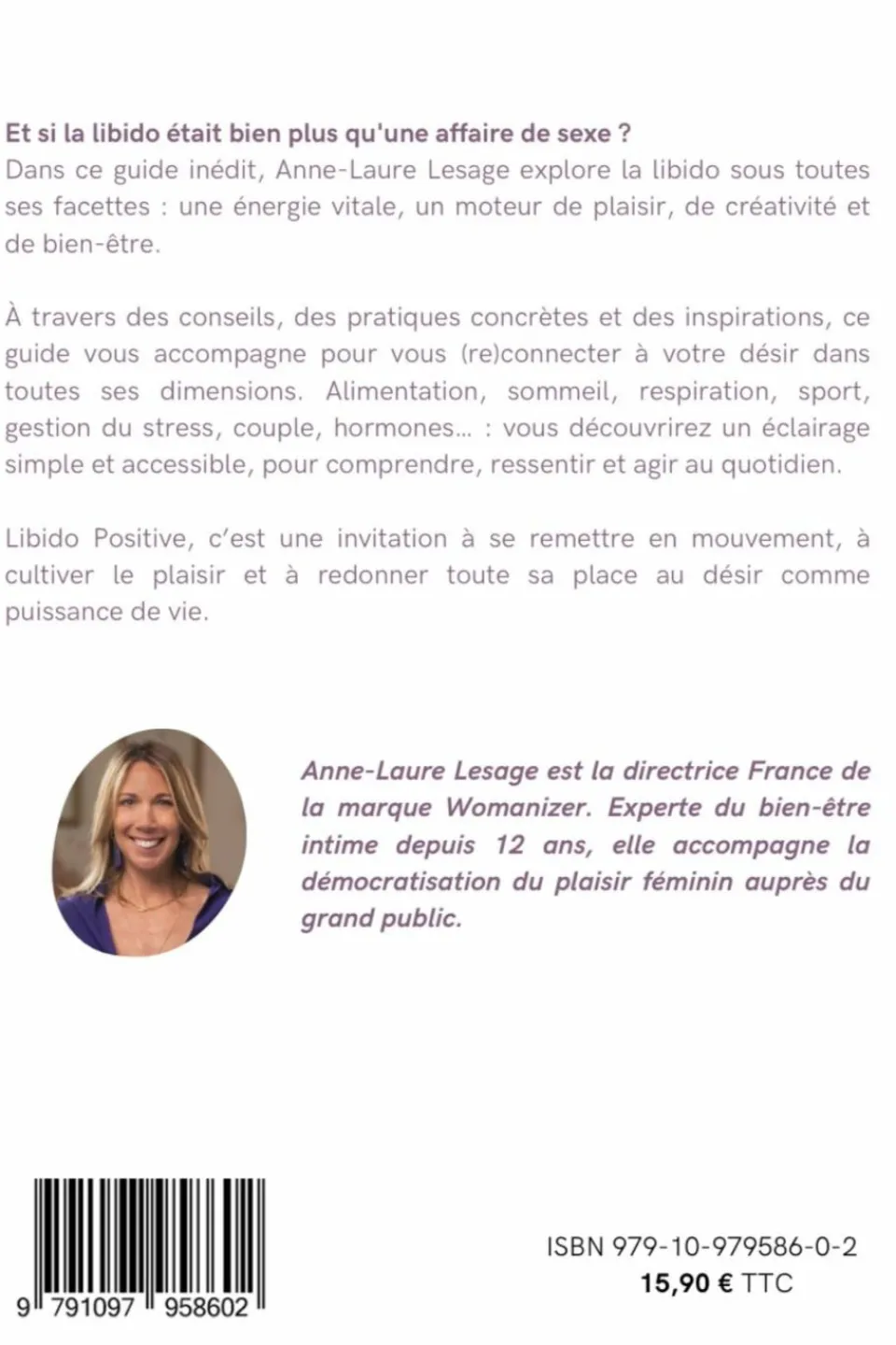 Discount Womanizer Livre Libido positive de Anne-Laure Lesage